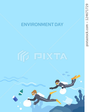 Environmental Protection Illustration for the Earth  124671729