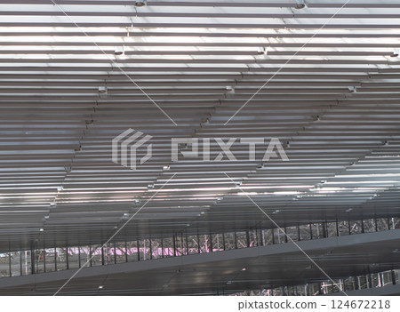 background, pipes, warehouse 124672218