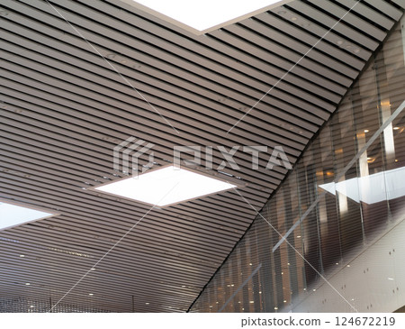 interior, pipes, warehouse 124672219