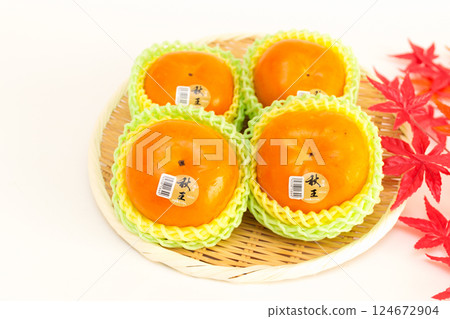 博多秋生柿子,產自福岡縣,無籽,口感甜美 博多秋生柿子,產自福岡縣,無籽,口感甜美 124672904