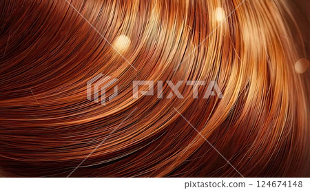 《AI Image》Beautiful brown hair 124674148