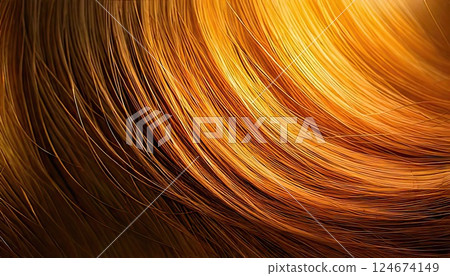 《AI Image》Beautiful brown hair 《AI Image》Beautiful brown hair 124674149