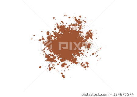 Cocoa Powder, Cacao Dust Pile, Dry Ground Cocoa Beans, Cocao Powder Pile for Chocolate 124675574
