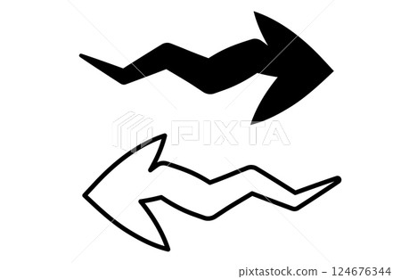 Jagged Arrow 124676344