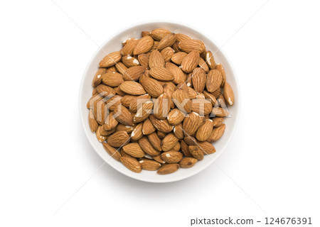 Almonds Almonds 124676391