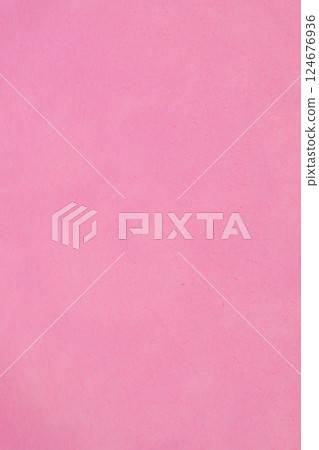 Pink background material made of Japanese paper 124676936