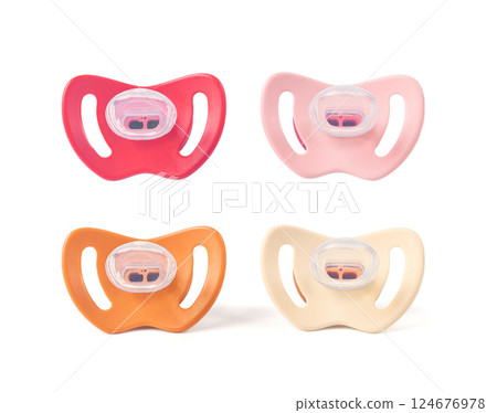 Pacifier, Orthodontic Baby Dummy, Rubber Pastel Kid Soother, New Healthy Orthodontic Pacifier Pacifier, Orthodontic Baby Dummy, Rubber Pastel Kid Soother, New Healthy Orthodontic Pacifier 124676978