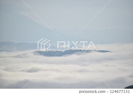 Sea of clouds at Karikachi Pass 124677131