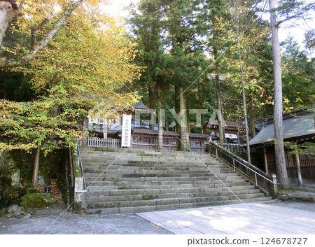 諏訪大社上社本宮平十門（長野縣諏訪市） 124678727