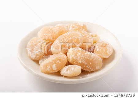 Amanatto White flower beans Amanatto White flower beans 124678729