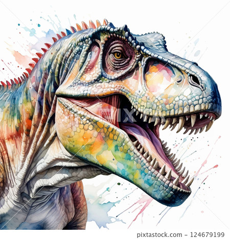 霸王龍的插圖 124679199