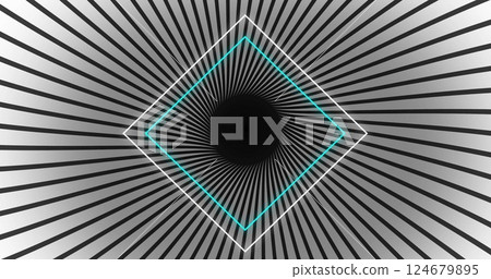 Image of neon diamonds over grey patterned background Image of neon diamonds over grey patterned background 124679895