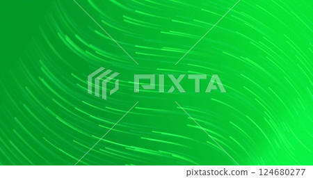 Image of green trails moving on green background Image of green trails moving on green background 124680277