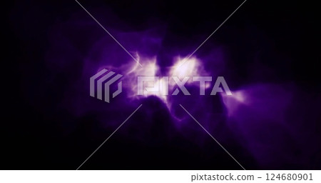 Purple lightning image over dark background Purple lightning image over dark background 124680901