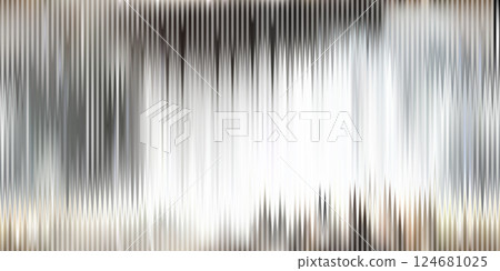 Chrome wavy ribbed acrylic or plexi glass seamless bg with grainy texture Chrome wavy ribbed acrylic or plexi glass seamless bg with grainy texture 124681025