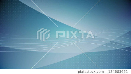 Image of blue lines moving on blue background Image of blue lines moving on blue background 124683631