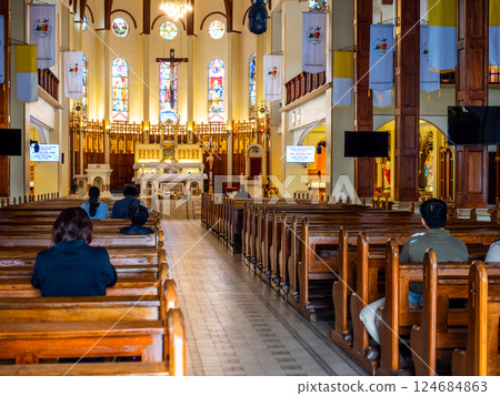 Baguio Cathedral 124684863
