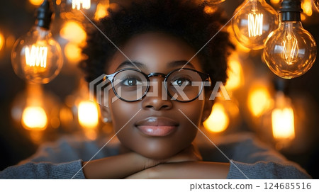 Strategic thinker developing innovative growth ideas while studying metrics and market trends in a dynamic workspace Strategic thinker developing innovative growth ideas while studying metrics and market trends in a dynamic workspace 124685516