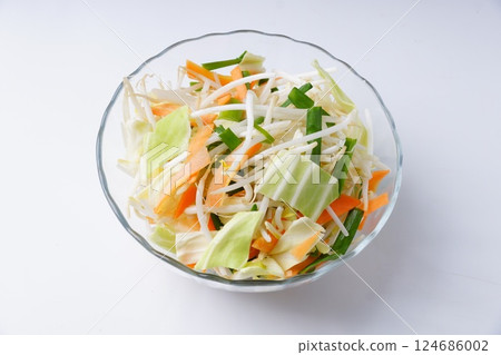 切蔬菜,高麗菜,豆芽 切蔬菜,高麗菜,豆芽 124686002