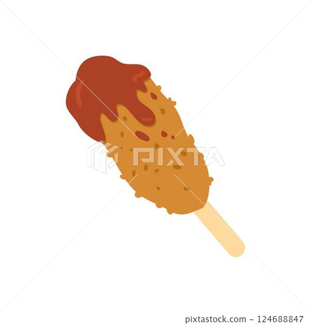 hand drawn korean food logo hand drawn korean food logo 124688847