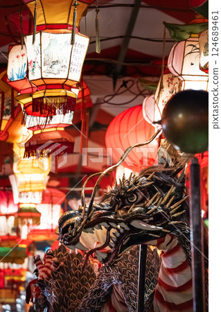 長崎中華街舞龍 長崎中華街舞龍 124689461