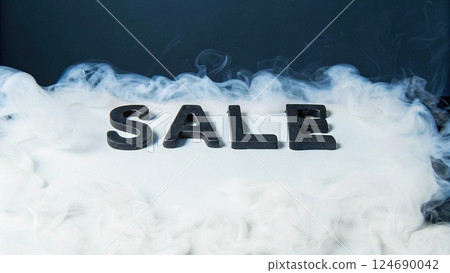 Sale discount label, seasonal sale for your business 124690042