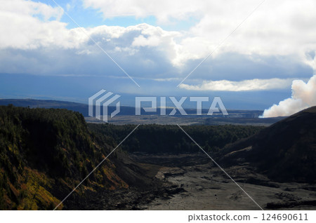 Kilauea Volcano Big Island Hawaii 124690611