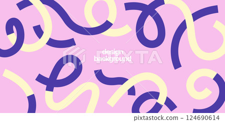 Background with wavy colored shapes. Background with wavy colored shapes. 124690614