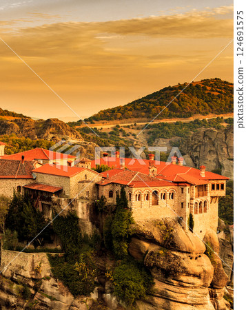 Varlaam monastery in Meteora, Greece 124691575