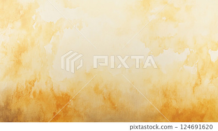 Orange watercolor sky Orange watercolor sky 124691620