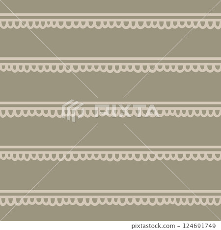 Subtle Beige Fabric Pattern with Fringe Details for Minimalistic Designs 124691749