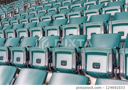 Seats in the seating area at S-Con Field HOKKAIDO (Hokkaido Ballpark) 124692833
