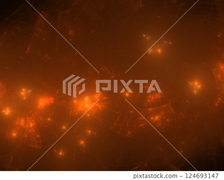 Imaginatory fractal abstract background Image 124693147