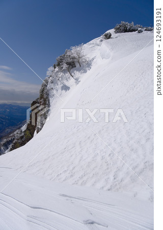 上州穗高山和周州婆羅門山的山脊 124693191