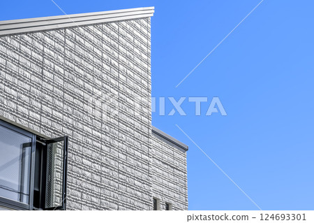 Exterior wall repair work for detached houses 124693301