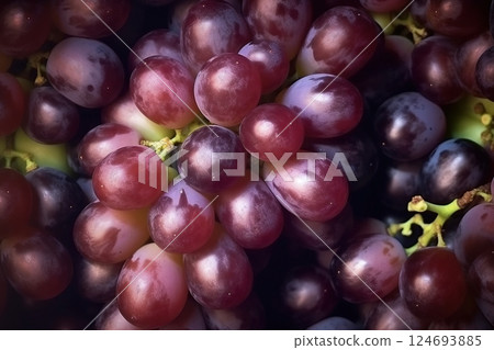 Black grapes as background. Top view of natural grape, full screen image Black grapes as background. Top view of natural grape, full screen image 124693885