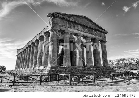 The famous Temple of Concordia The famous Temple of Concordia 124695475