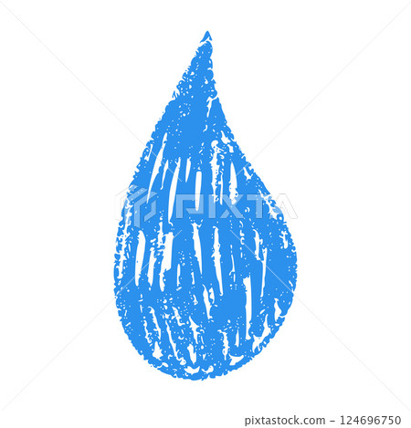 Water splash with wave and droplet shapes, liquid spray and drip elements, sea fountain icon for background, logo or illustration. Flat vector illustration isolated on white background. 124696750