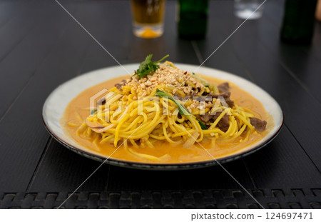 noodle, food, chicken 124697471