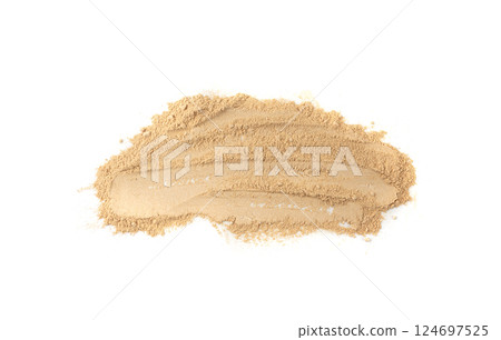 Maca powder isolated, dry Peruvian ginseng powder, ground ayak willku superfood, organic Maca powder isolated, dry Peruvian ginseng powder, ground ayak willku superfood, organic 124697525