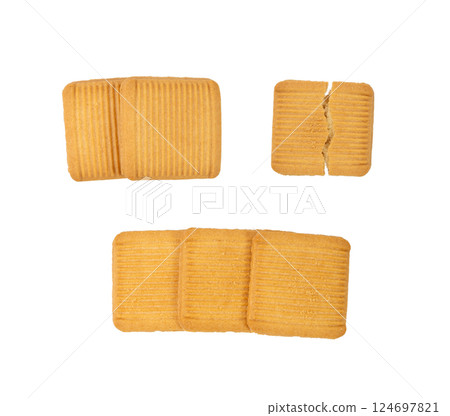 Italian Square Cookies, Novellini Biscuits, Rectangular Pastry Cracker, Wheat Bakery Dessert, Novellino Italian Square Cookies, Novellini Biscuits, Rectangular Pastry Cracker, Wheat Bakery Dessert, Novellino 124697821