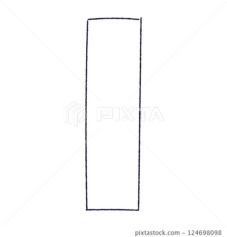 Hand drawn rectangular frame with rough brush strokes, sketchy pencil and marker border, scribbled square box outline. Flat vector illustration isolated on white background. Hand drawn rectangular frame with rough brush strokes, sketchy pencil and marker border, scribbled square box outline. Flat vector illustration isolated on white background. 124698098