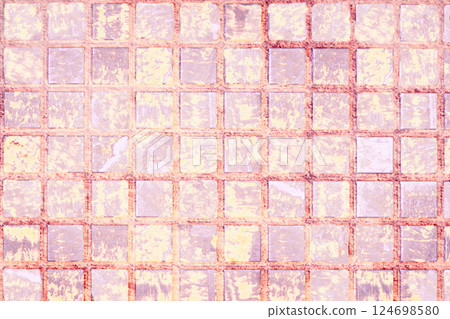 Checkered warm bright surface with pink pale colors Checkered warm bright surface with pink pale colors 124698580