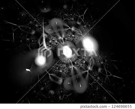 Imaginatory fractal abstract background Image 124698655