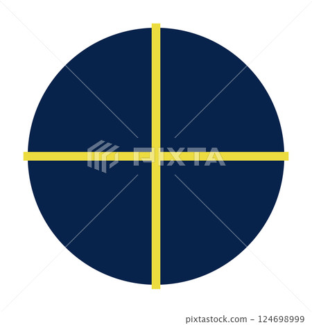 Colorful pie chart set with divided sections, circular infographic elements, geometric data visualization wheel, segmented diagram for statistics. Flat vector illustration isolated 124698999
