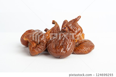 Dry Fig, Dried Ficus Carica Fruit, Sweet Healthy Diet, Tropical Dessert, Wrinkled Dehydrated Snack Dry Fig, Dried Ficus Carica Fruit, Sweet Healthy Diet, Tropical Dessert, Wrinkled Dehydrated Snack 124699293