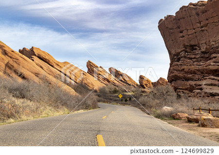 Red Rocks Park Hiking Trails Denver Colorado 124699829