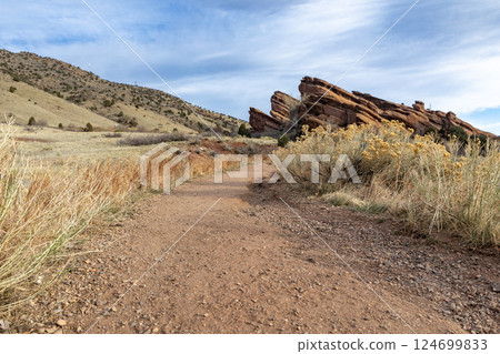 Red Rocks Park Hiking Trails Denver Colorado 124699833