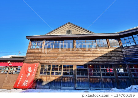 View of Kikkogura Brewery at Tanaka Sake Brewery 124700199