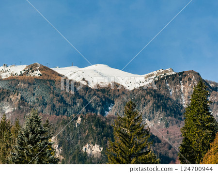 Winter Is Coming On The Romanian Mountains Winter Is Coming On The Romanian Mountains 124700944